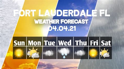 10 day forecast fort lauderdale.